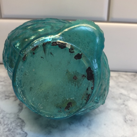 Turquoise Glass Owl - Picture 4 of 7